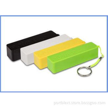 Colorful Mobile Phones 5V 1A Mobile Power Bank 2600mah Batt
